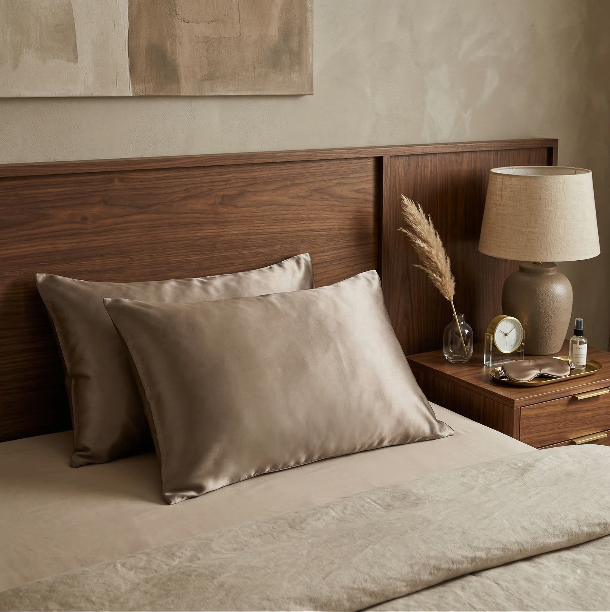 FUNDA DE ALMOHADA 100% SEDA DE MORERA - ANTIEDAD Y ANTIFRIZZ PROFESIONAL