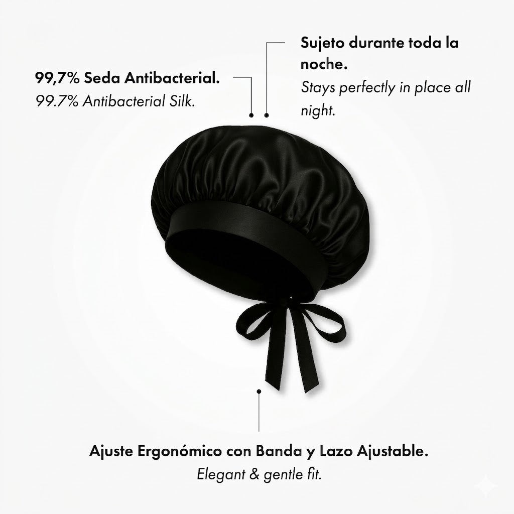 GORRO DE SEDA - 100% SEDA DE MORERA (Copia)